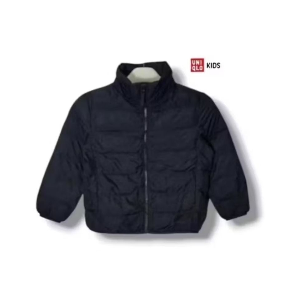 UNIQLO Kids Puffer Jacket Black Size 110 fit 3-5 years (P45xL41)