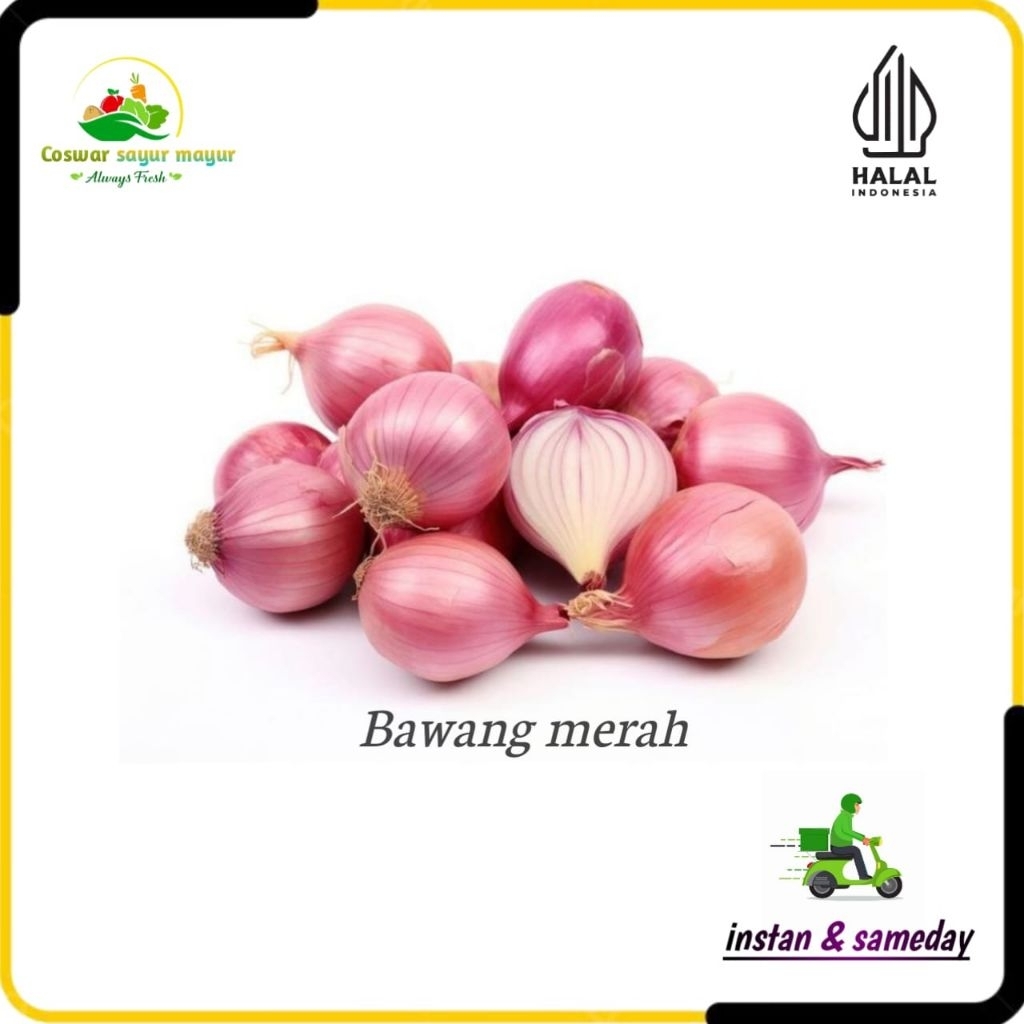 

{ 250 gram } Bawang merah super bawang merah brebes
