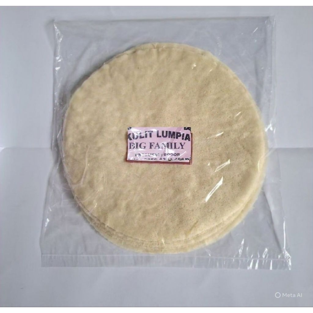 

kulit lumpia isi 25 bisa buat keroket piscok martabak dll