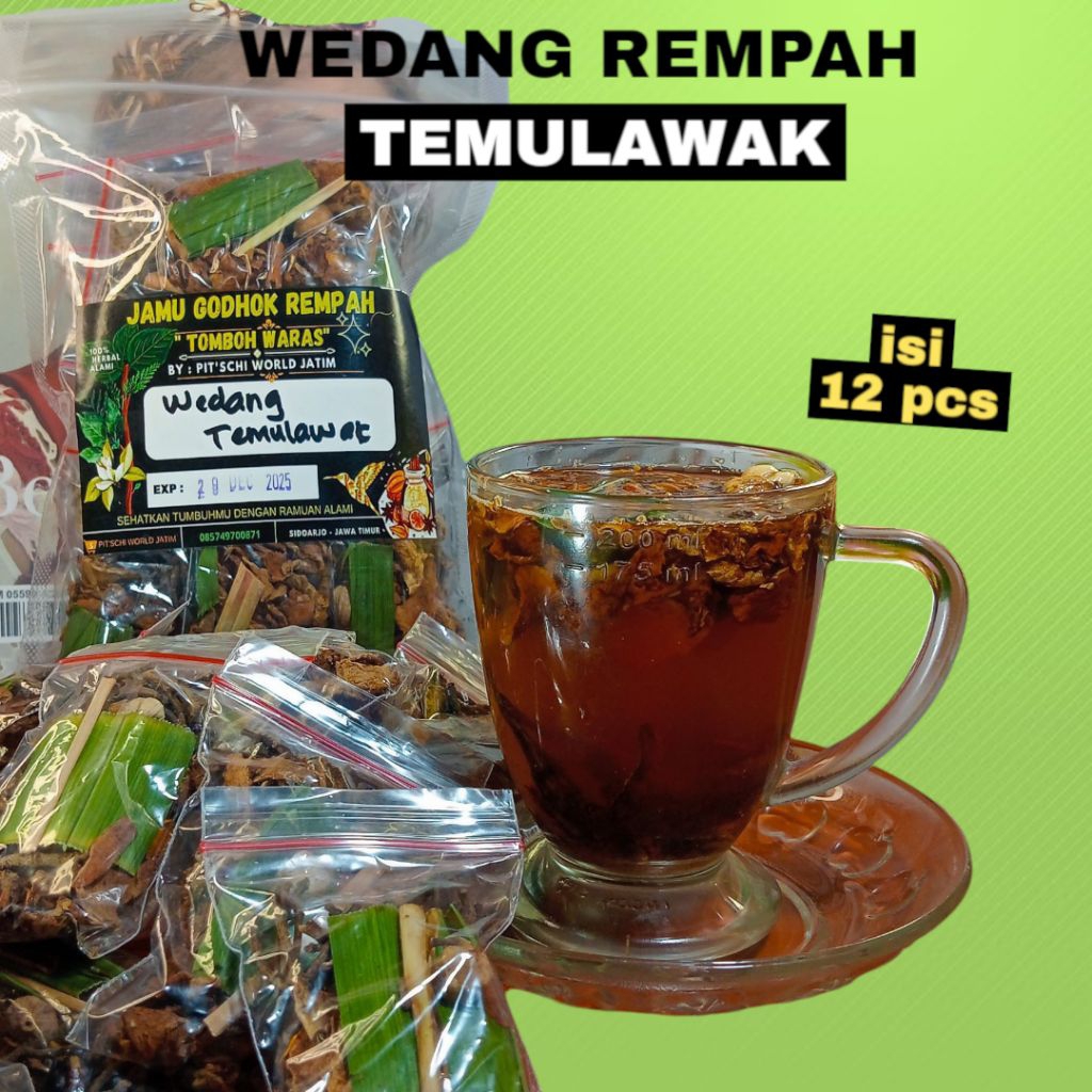 

WEDANG REMPAH TEMULAWAK PREMIUM 1 PACK ISI 12 PCS//WEDANG REMPAH KESEHATAN TEMULAWAK 1 PACK//WEDANG REMPAH TRADISIONAL KESEHATAN TEMULAWAK
