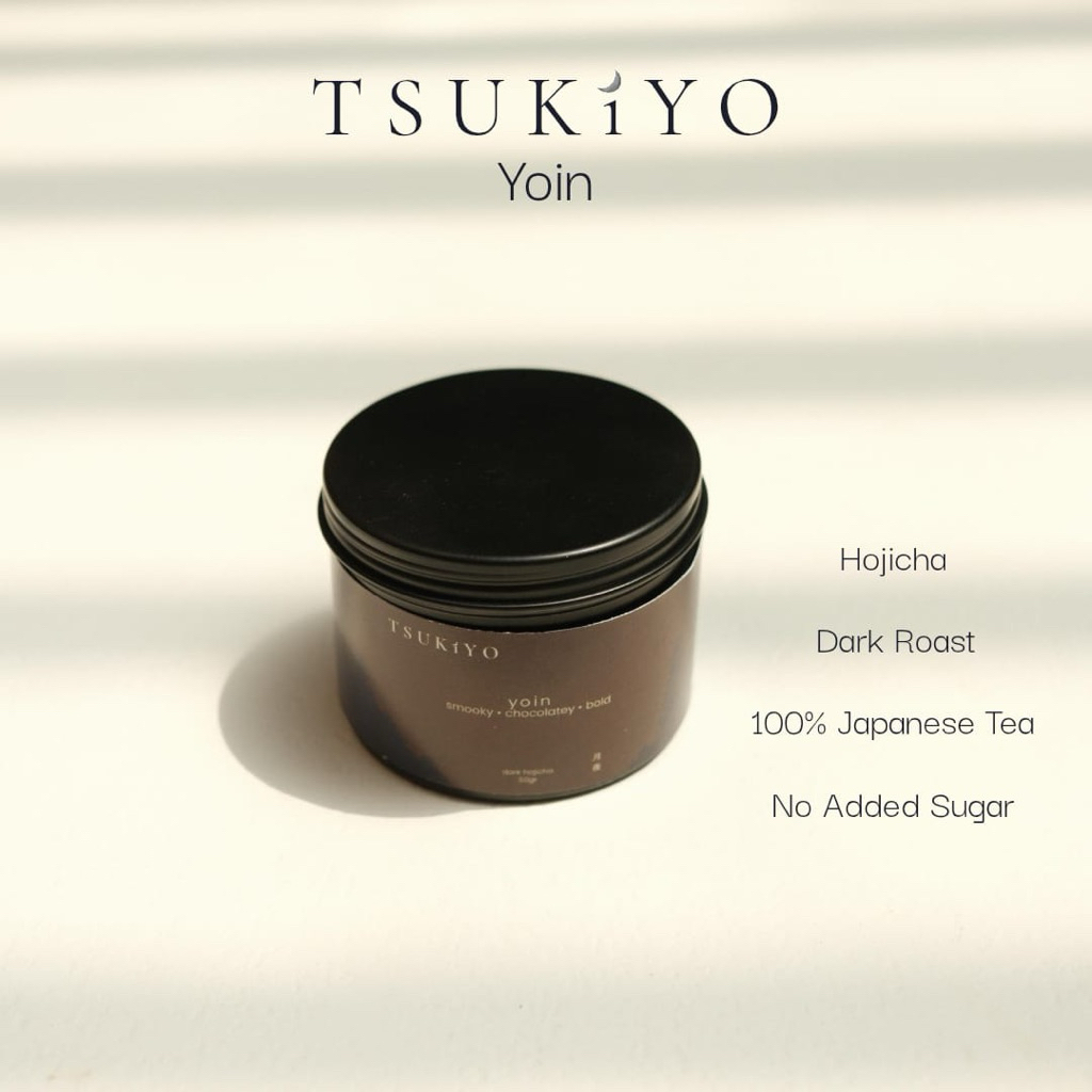 

TSUKIYO - Yoin - Japanese Hojicha Powder - Dark Roast
