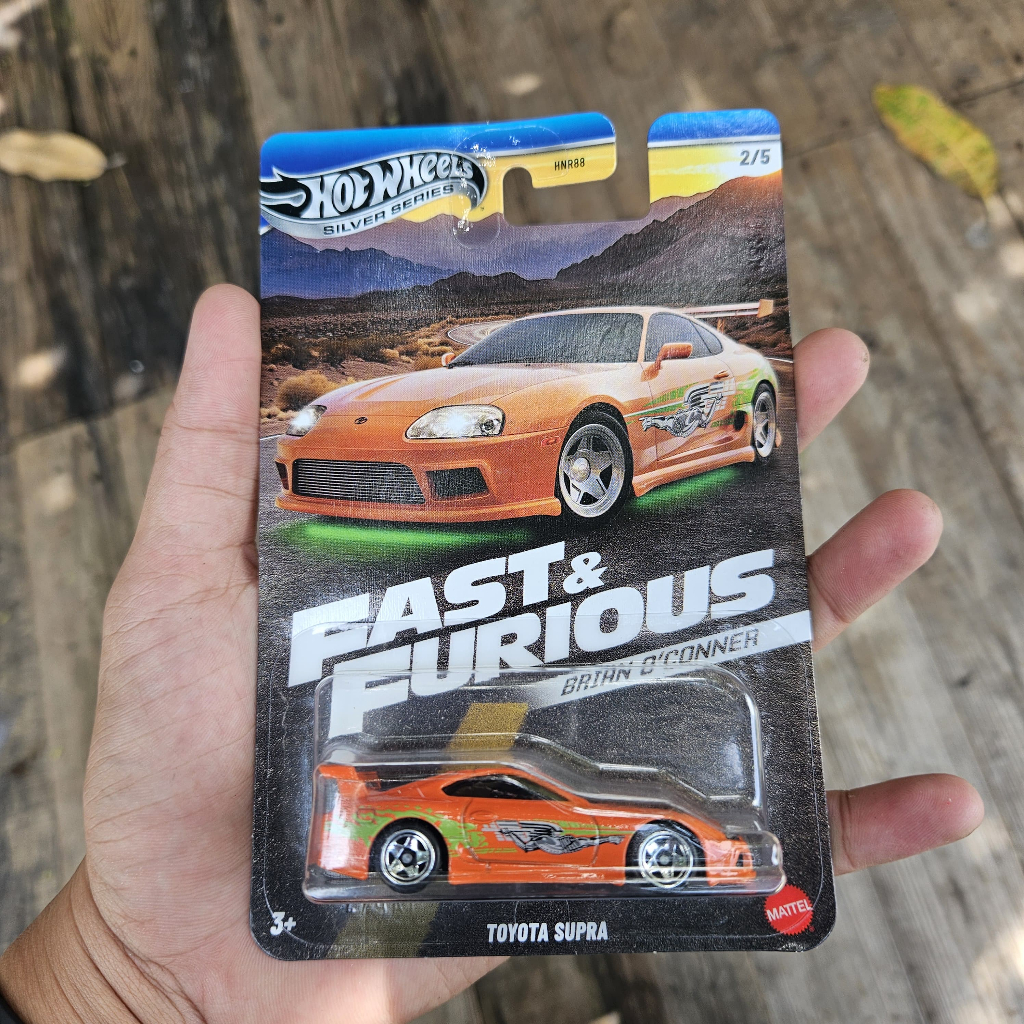 Hot Wheels Toyota Supra Oren Brian O'Conner Fast And Furious HW Hotwheels Supra Putih