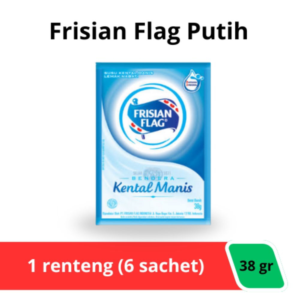 

Promo harga grosir Frisian flag 1 renteng isi 6pcs 38g