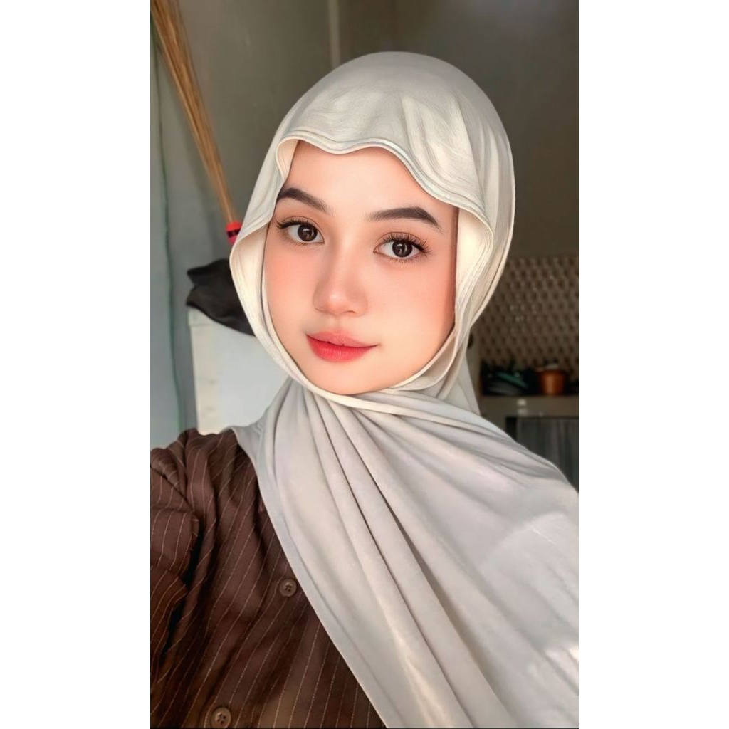 RAYON SUPER// TURKI SHAWL Panjang pashmina kaos Muslim Wanita Jilbab Syari Jilbab Syari Instan Khima