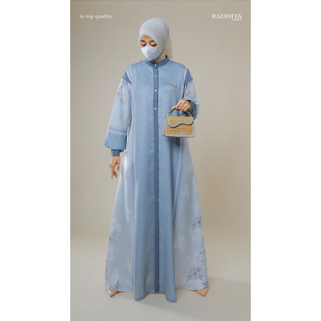 Radhiya - Radhiya Dress / Gamis Radhiya / Gamis OOTD 2025 / Gamis Premium by Radhiya / Radhiya Origi