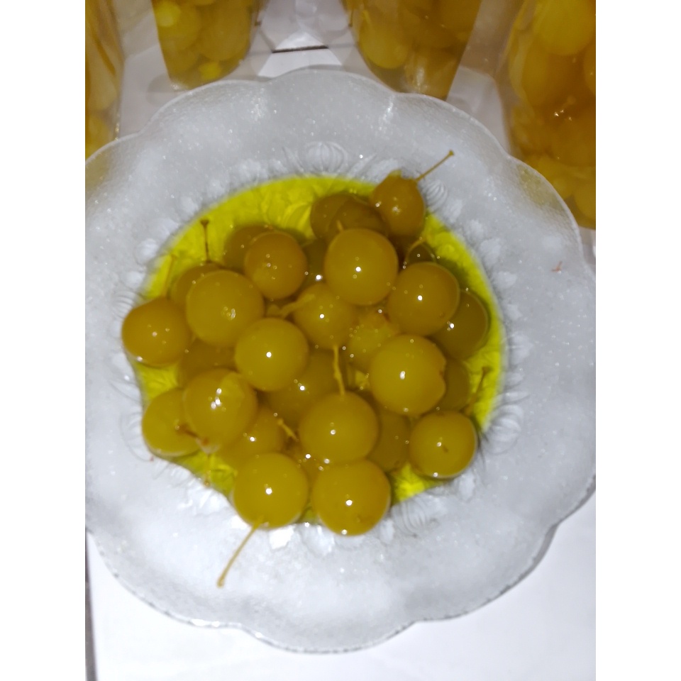 

Manisan buah anggur bogor/canar pinanggih sari kemasan 650gr Rasa original dan pedas manisan buah khas ciancur