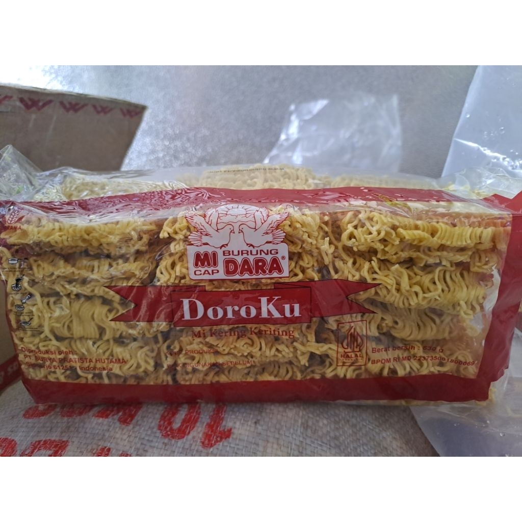 

mie kering cap Bung Dara