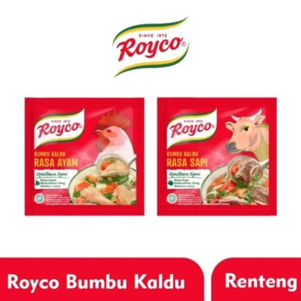 

3pcs penyedap rasa royco