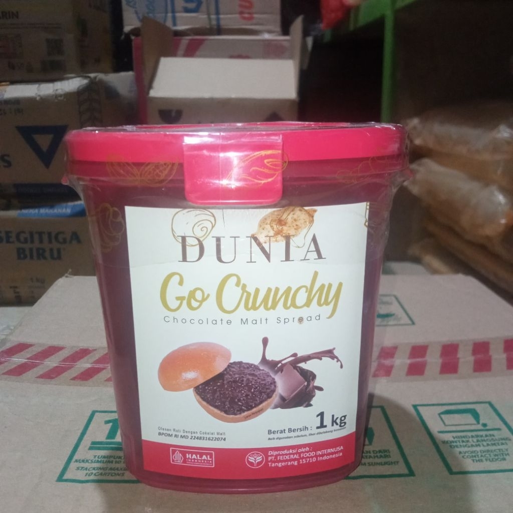 

Dunia Go Crunchy 1KG Selai Coklat Ekonomis