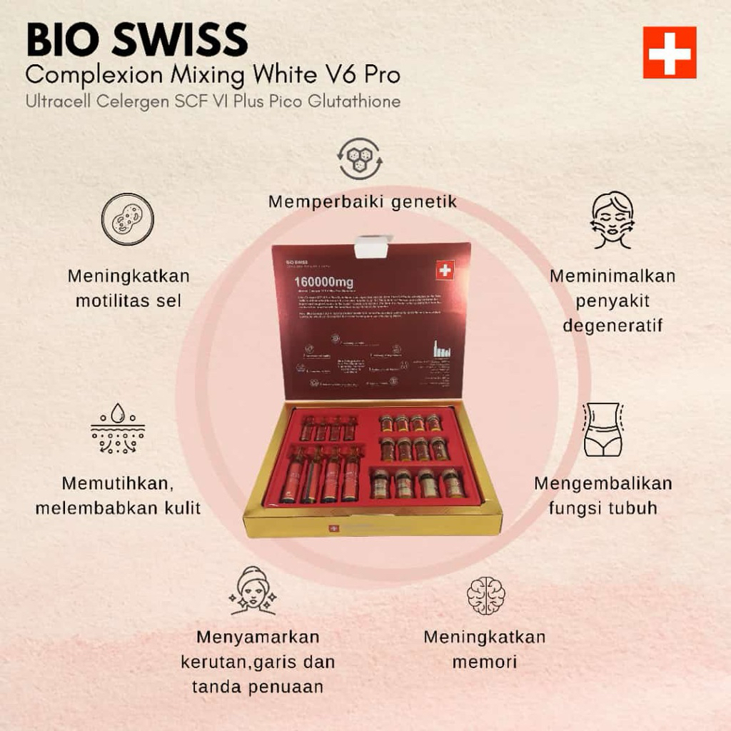 Bioswiss Complexion V6 Whitening Anti Aging