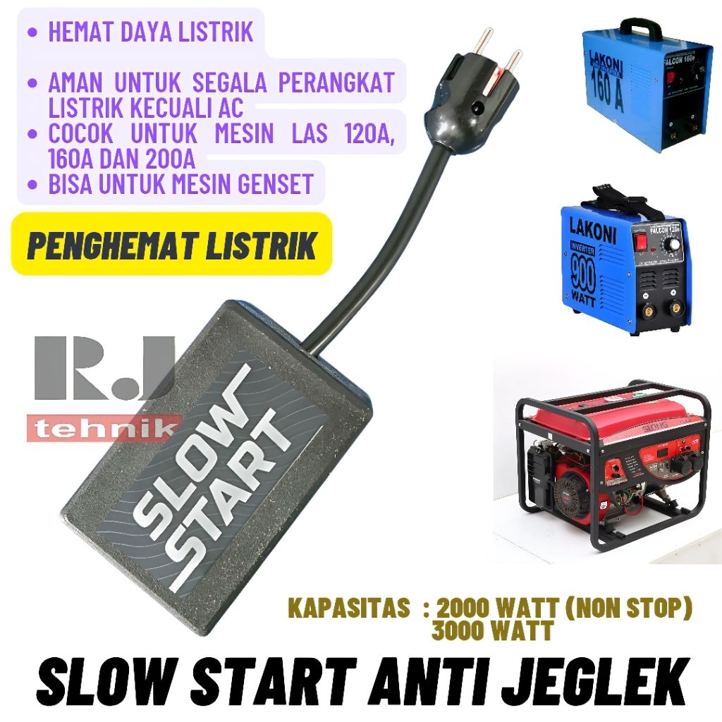 Ready Auto Soft Slow Start Inverator Anti Jeglek Listrik Soft Start Power Varisator Biar Listrik PLN