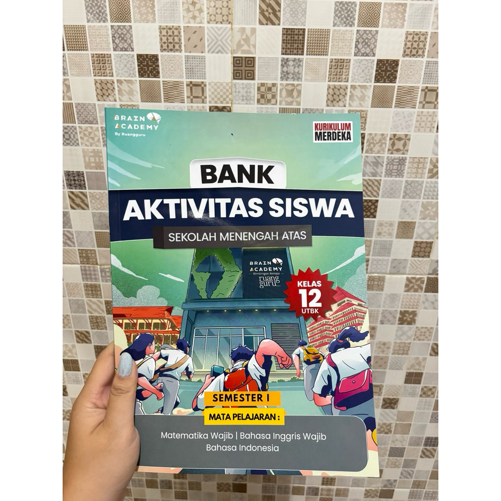 Buku Bank Aktivitas Siswa Brain Academy Kelas 12 UTBK
