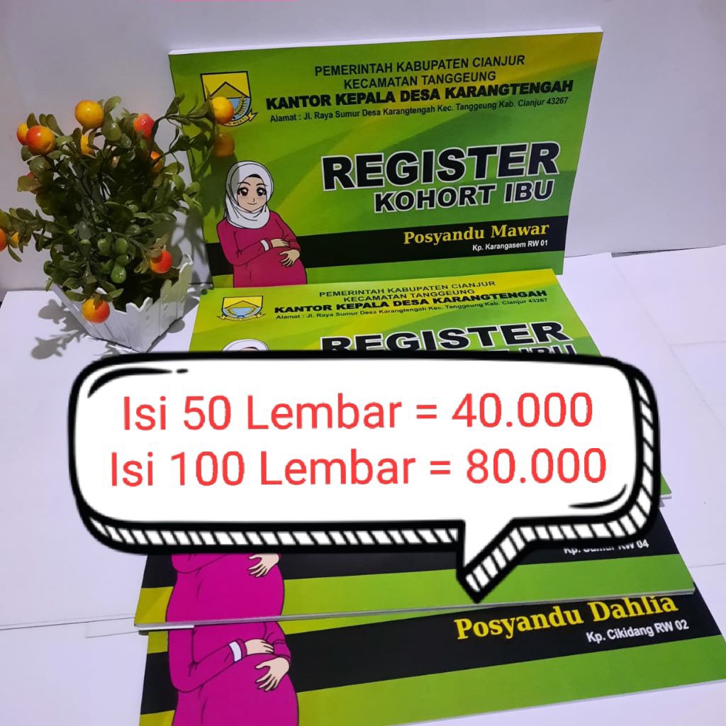 Register Kohort Ibu