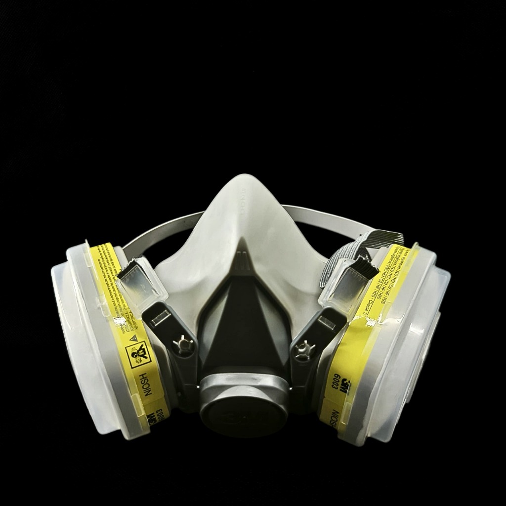 Masker Kimia / Masker Laboratorium / Masker Gas / Masker 3M - Lokal