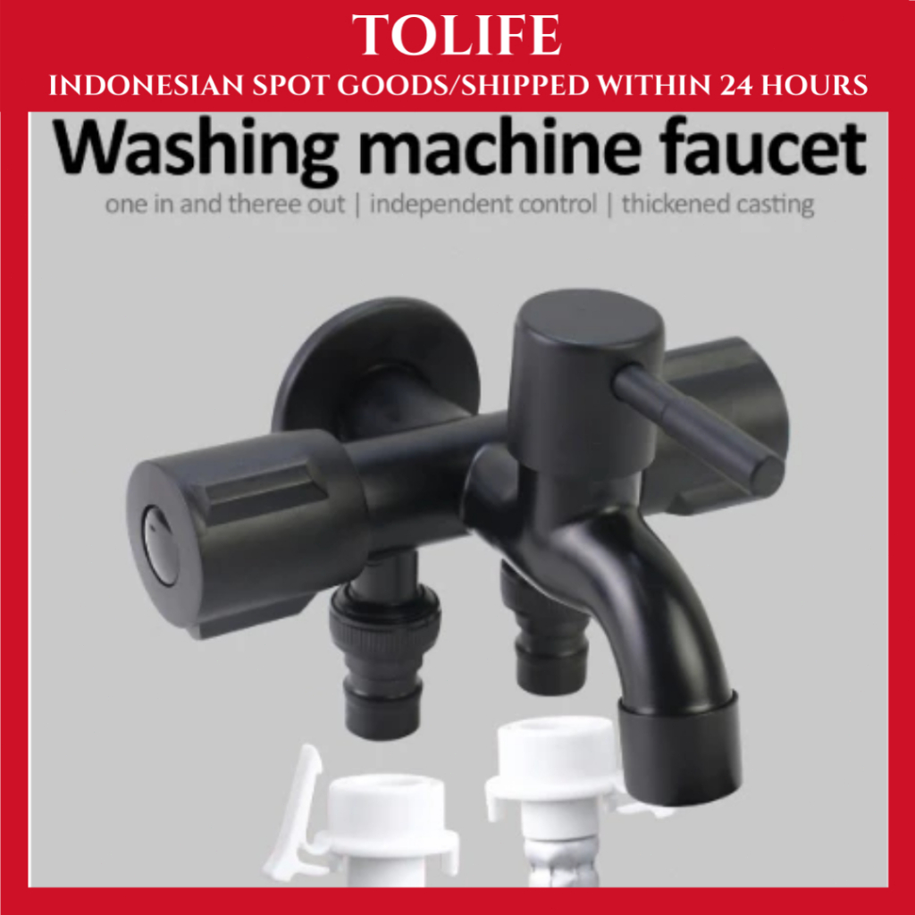 kran cabang 3 Stainless/kran 3 cabang/Sus304 Kran Kamar Mandi Kran Shower Model 3 Cabang Kran Tembok