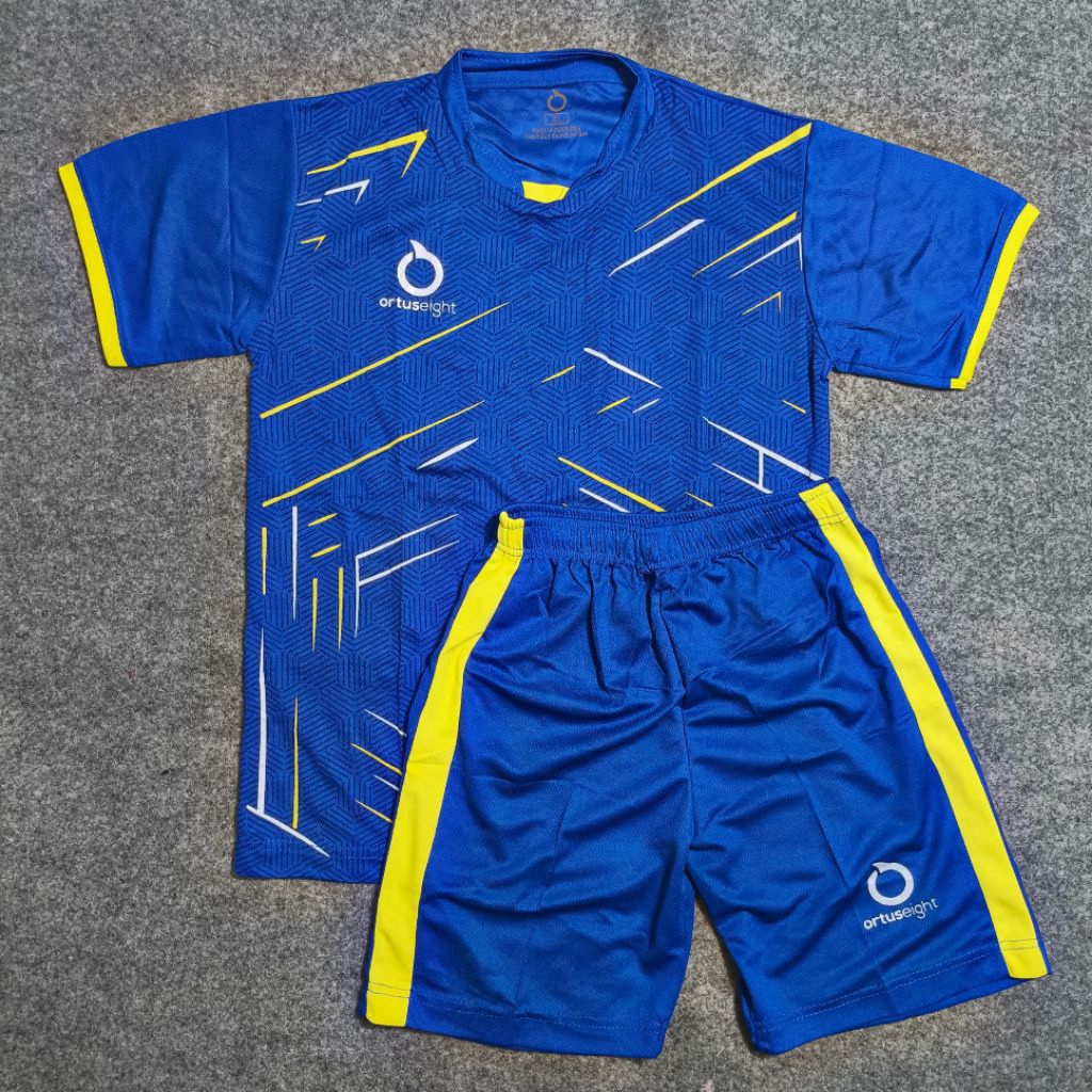 Stelan Jersey Ortuseight Futsal / Sepakbola Anak-Anak Bisa Custom Nama & No Punggung