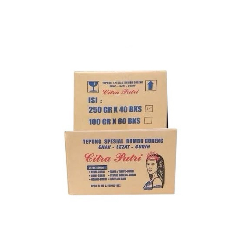

Tepung Putri Serba Guna 40 Bungkus X 250 Gram