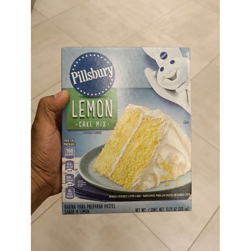 

pillsbury lemon cake mix 375gr