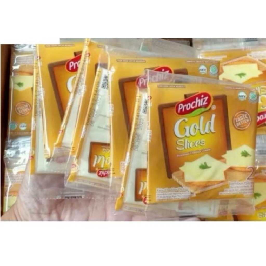 

Keju Prochiz gold slice isi 2 1 renteng
