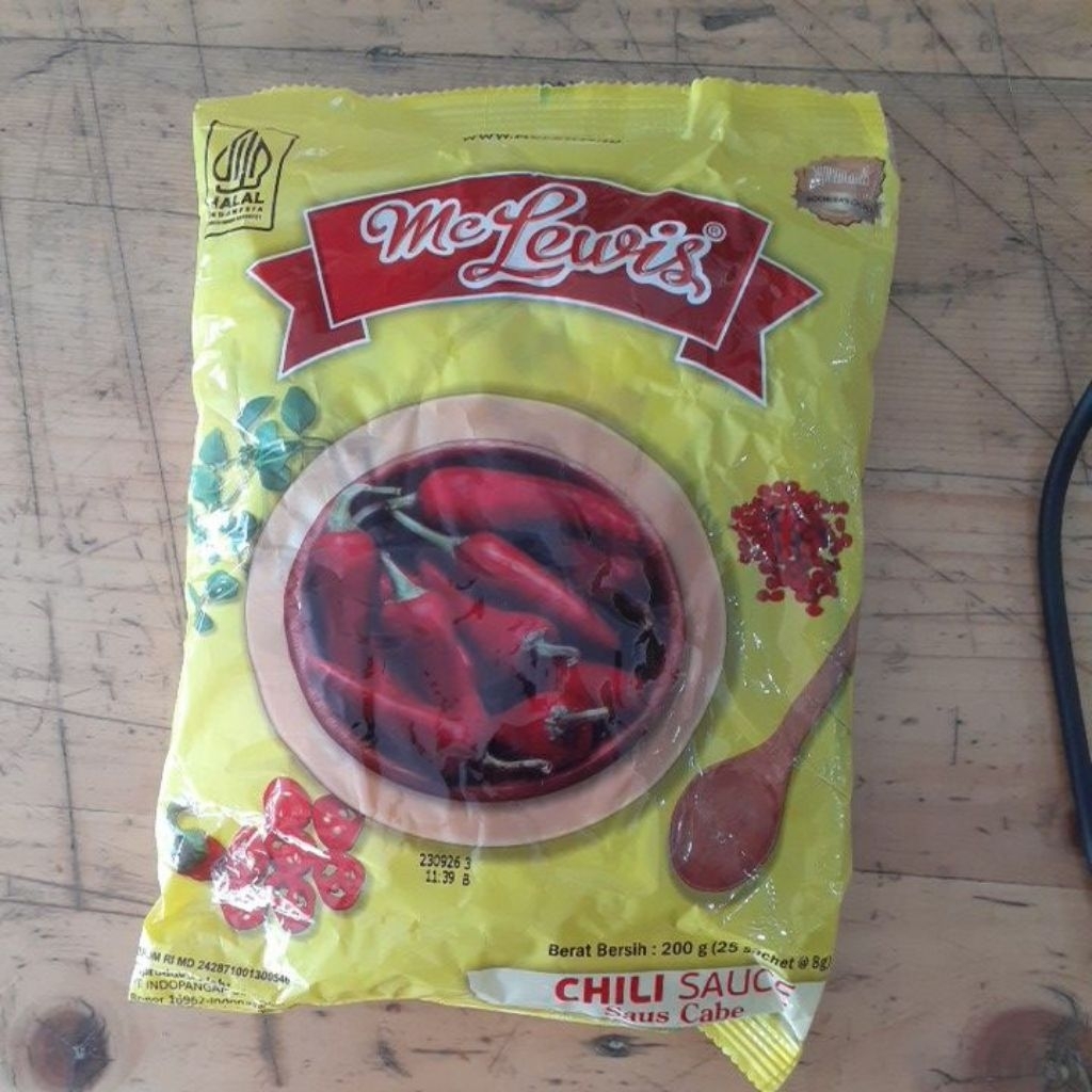 

MC LEWIS CHILLI SACHET ISI 25