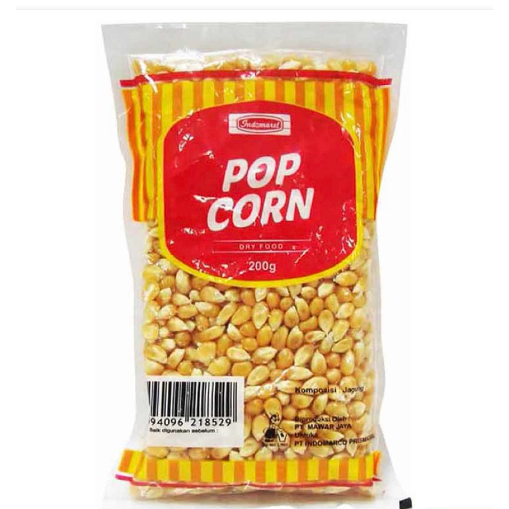 

Pop Corn Terbuat dari Jagung Merek Indomaret 200 gram