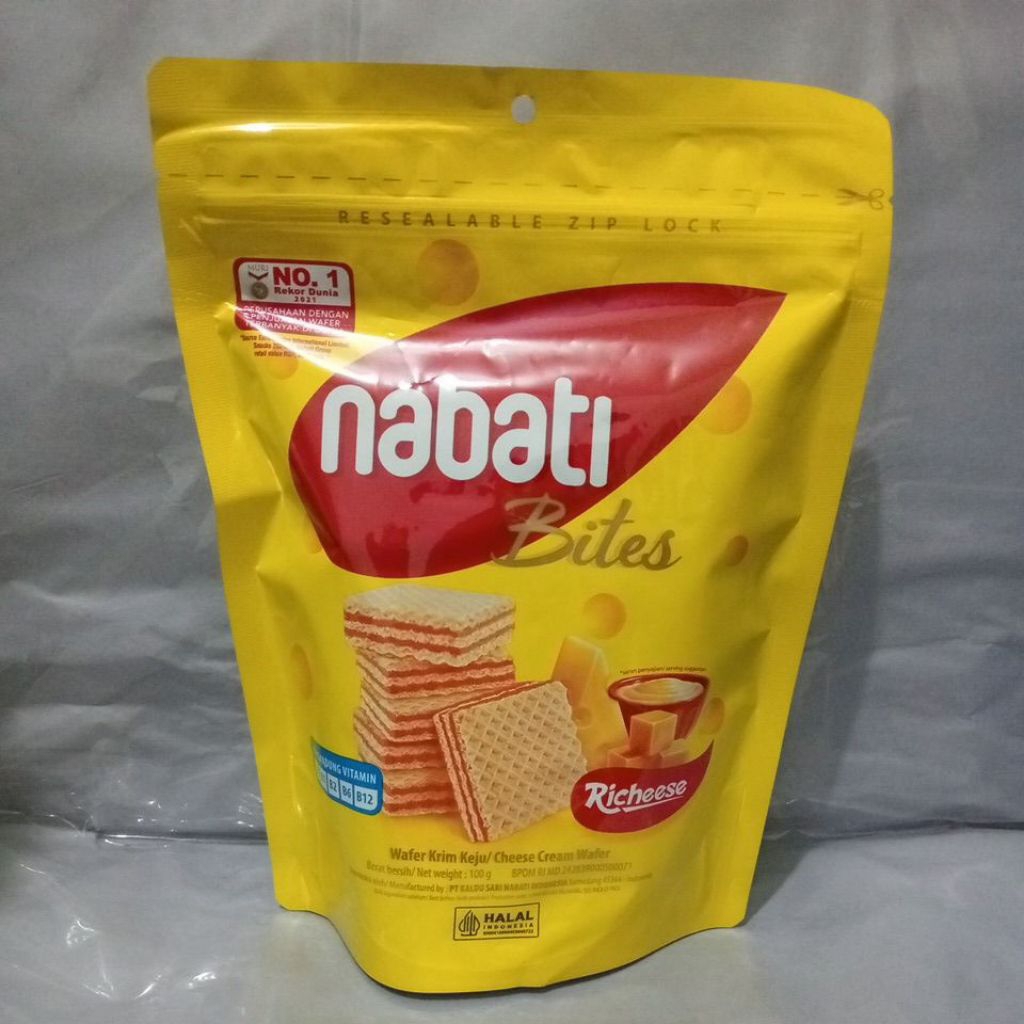 

Nabati Bites Richeese Pouch 112g