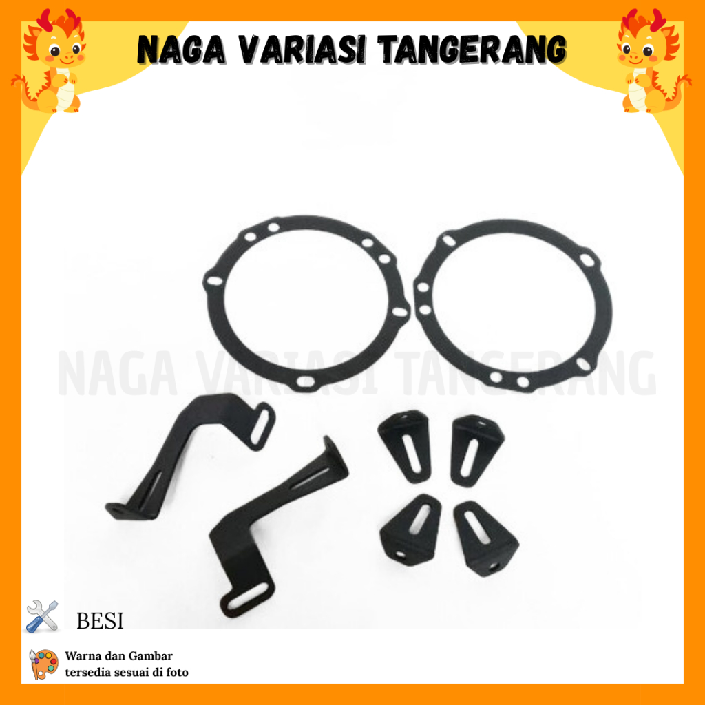 BRACKET LAMPU FOGLAMP TOYOTA AVANZA CALYA AGYA ALL NEW RUSH BRAKET FOGLAMP MOBIL LAMPU BILED PROJIE