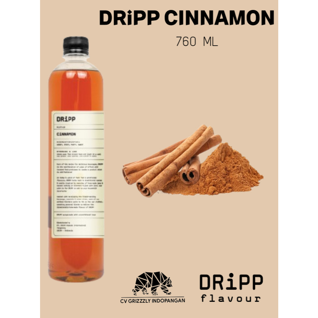 

DRiPP Flavour Cinamon, Sirup Rasa Kayu Manis