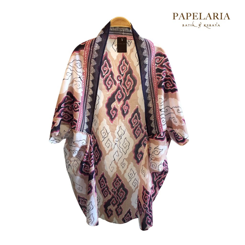 PAPELARIA - Outer Batik Megamendung Sutra Organdi