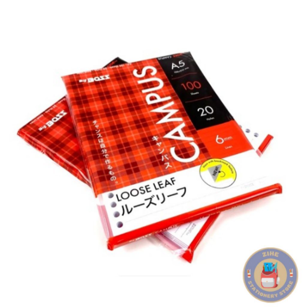 

Loose Leaf Big Boss A5, 20 Holes, Garis ISI 100 LEMBAR
