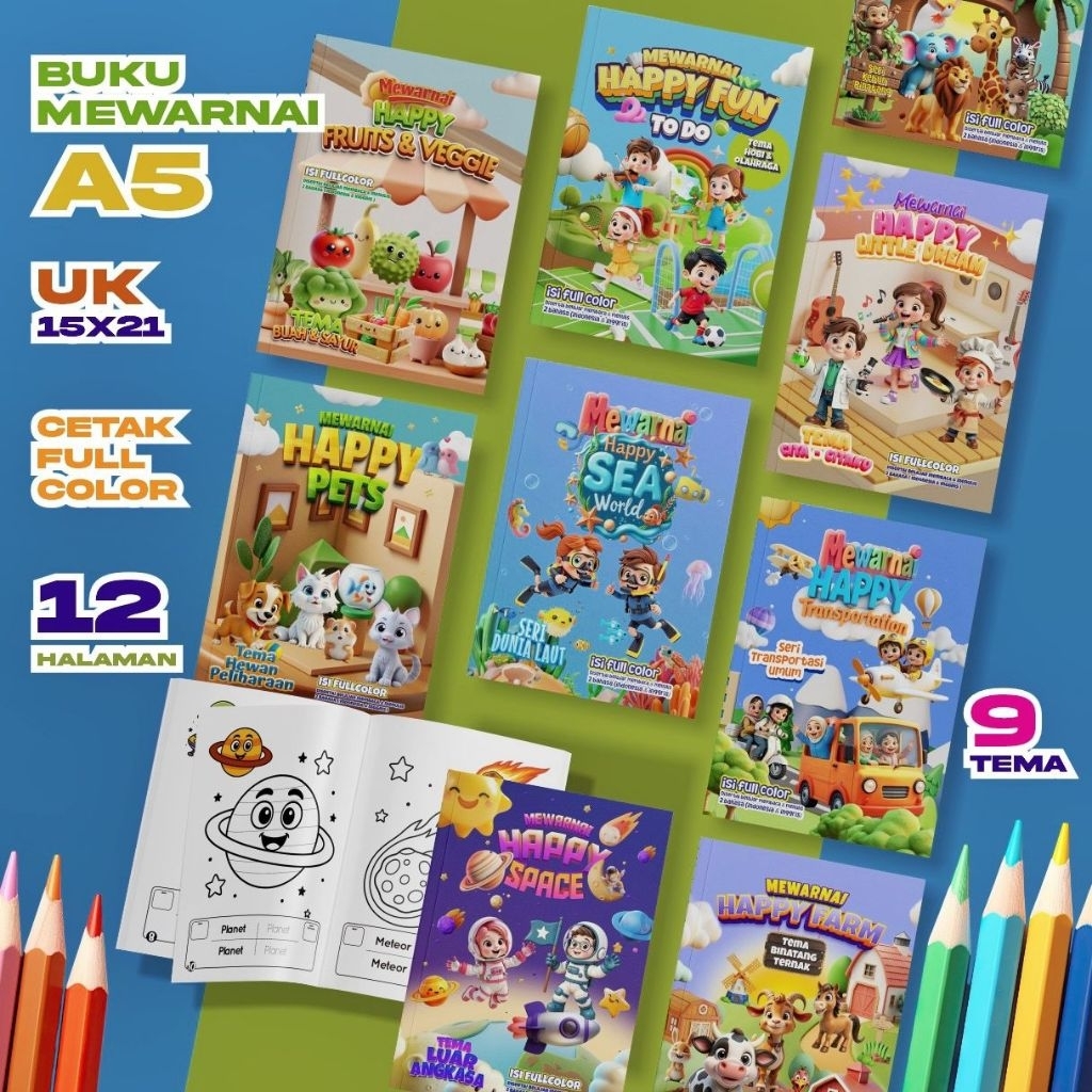 BUKU MEWARNAI | BUKU MELUKIS | BUKU MENGGAMBAR ANAK | BUKU WARNA TK | BUKU WARNA ANAK ANAK |