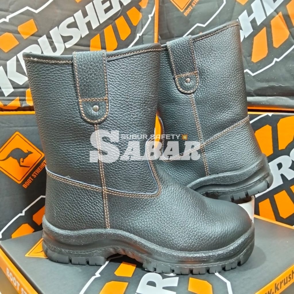 Safety Krushers Texas Black Original 100% / Sepatu Safety Krushers Texas Original Berkualitas