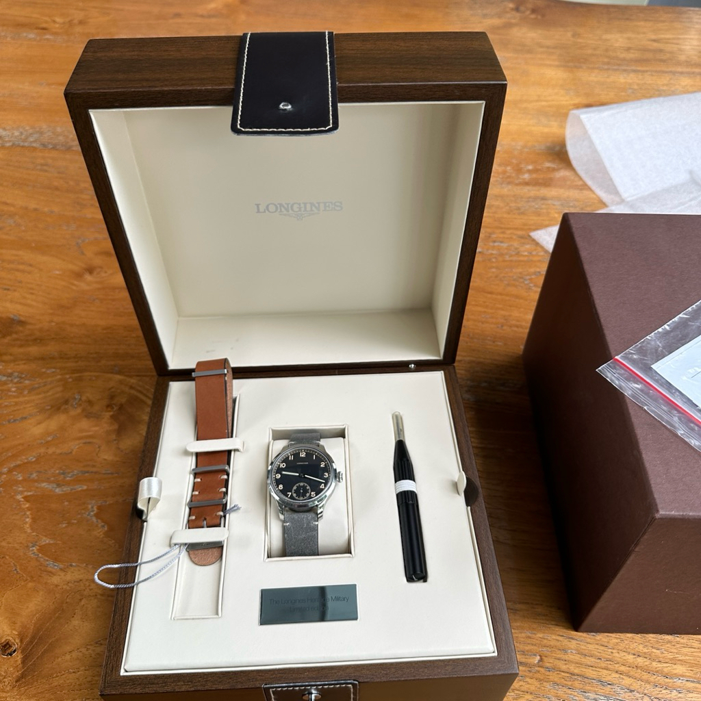 Jam tagan Longines heritage Military 1938