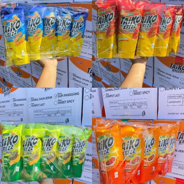 

Taiko Krezz Jajan Viral‼️Paket 10 pcs Mix Random