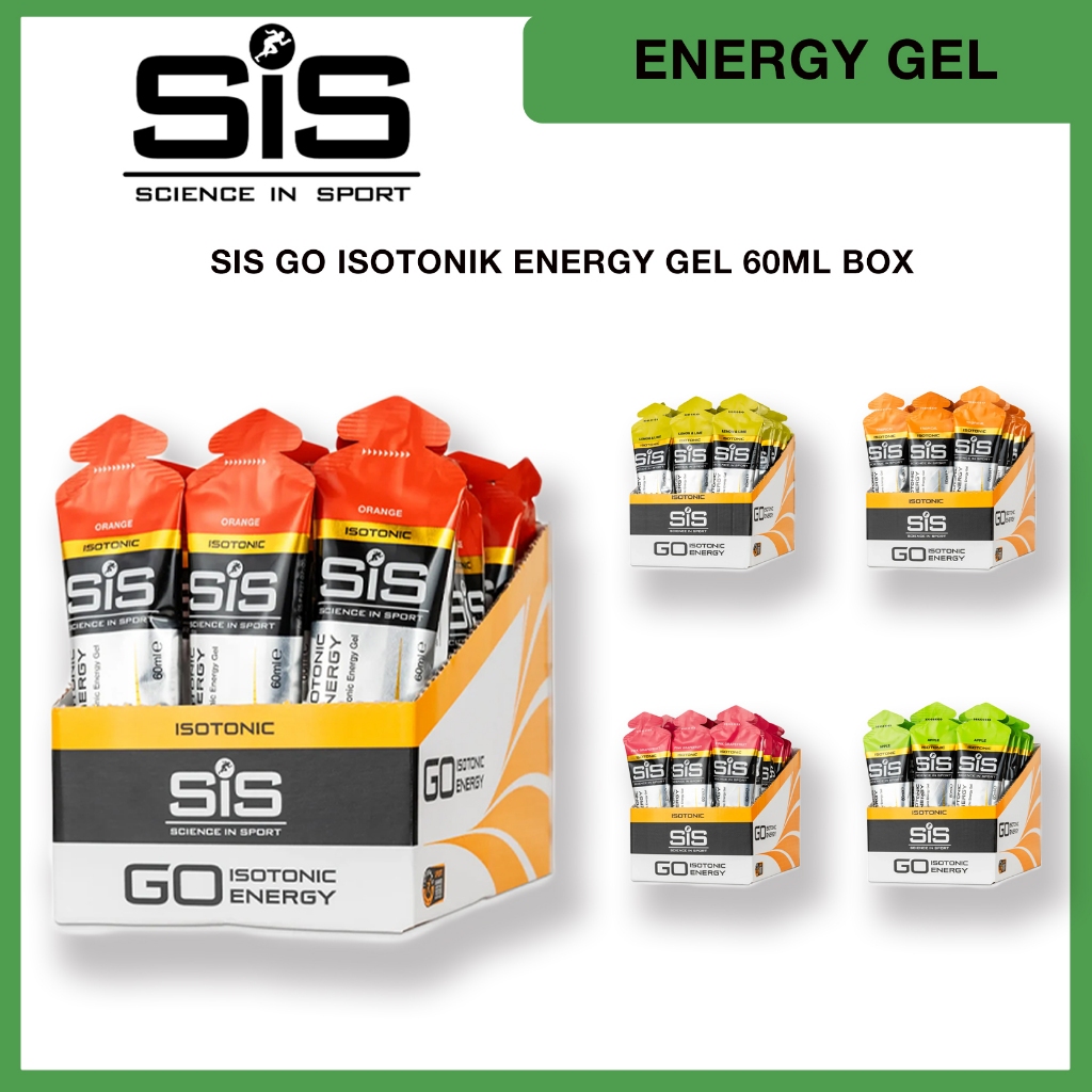 

SIS Science in Sport GO Isotonic Energy Gels – 30 Pack