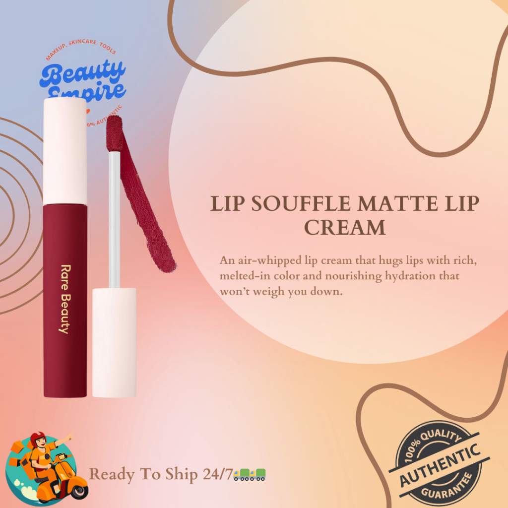 B.EMPIRE RARE BEAUTY - Lip Souffle Matte Lip Cream