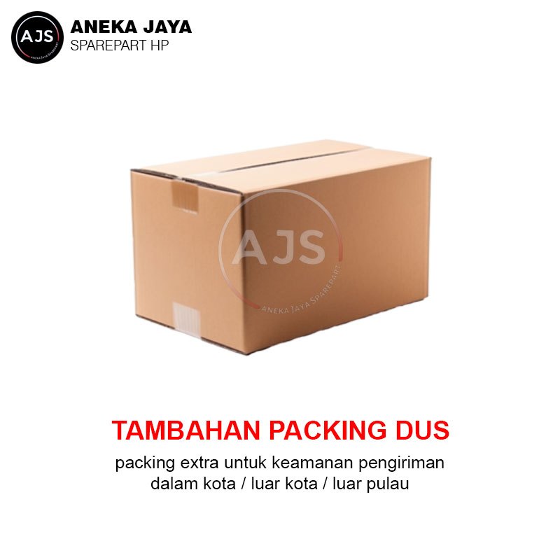 

TAMBAHAN PACKING EXTRA DUS + BUBBLE WRAP (KHUSUS PEMBELIAN PRODUK DI AJS)