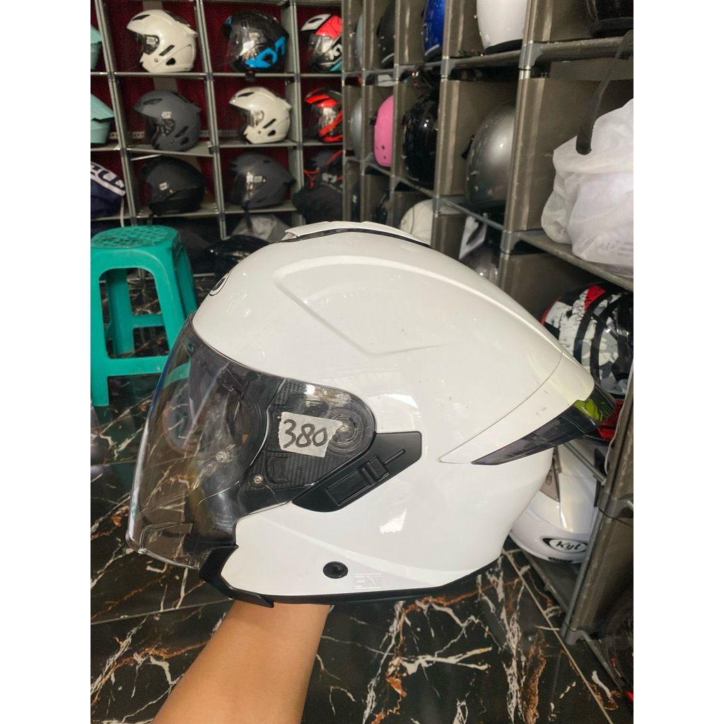 helm ink terra 2 putih second