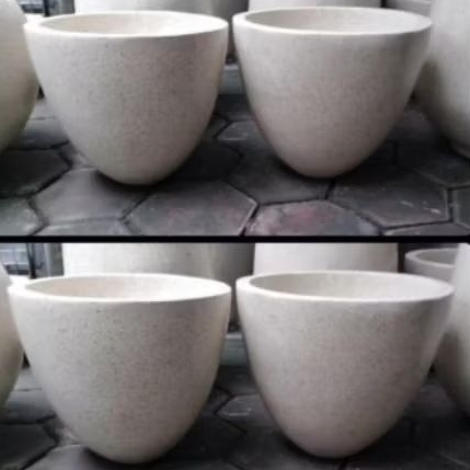 Pot teraso model oval mini diameter 30 cm