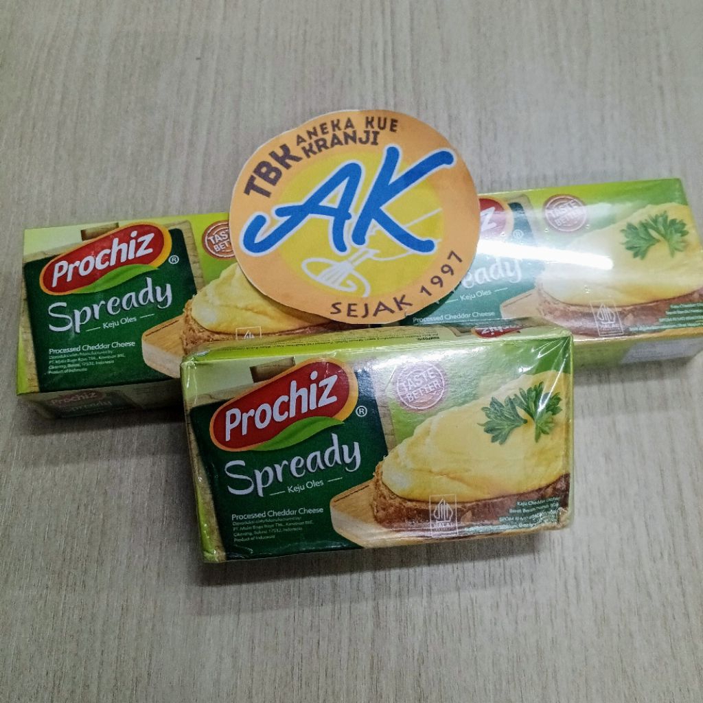 

Prochiz Spready keju oles isian selai keju cream 160gr