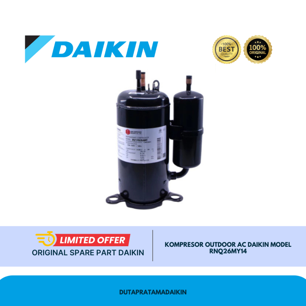 KOMPRESOR OUTDOOR AC DAIKIN MODEL RNQ26MY14