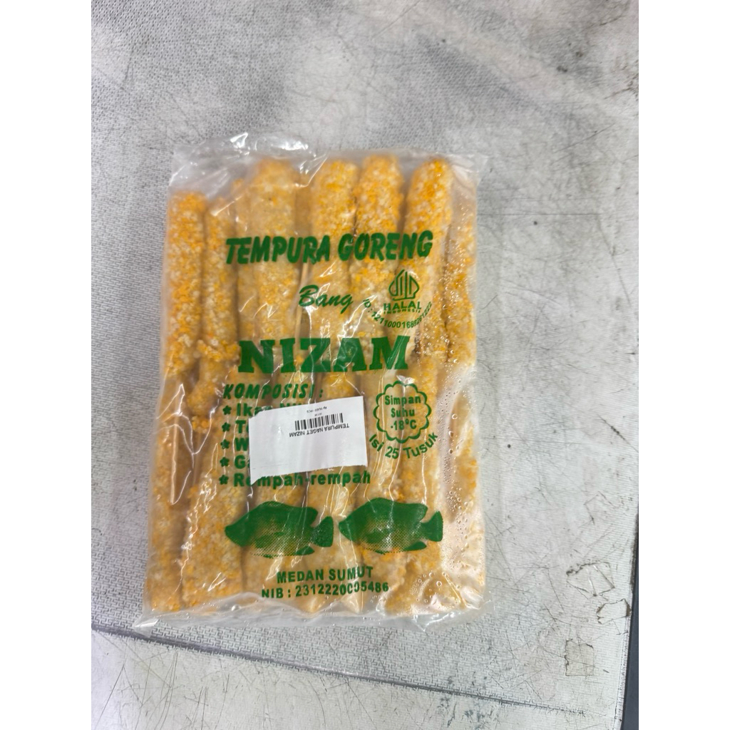 

tempura krispy olahan ikan nila halal