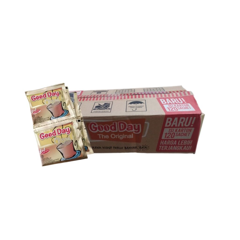 

Good Day Original 3-in-1 Instan Coffee (1 dus/12 renceng)