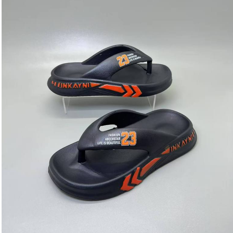 (Size 30-44) Inkayni 3092 Sandal Anak Laki-Laki Sandal Jepit Karet Lentur Pria Remaja Dewasa