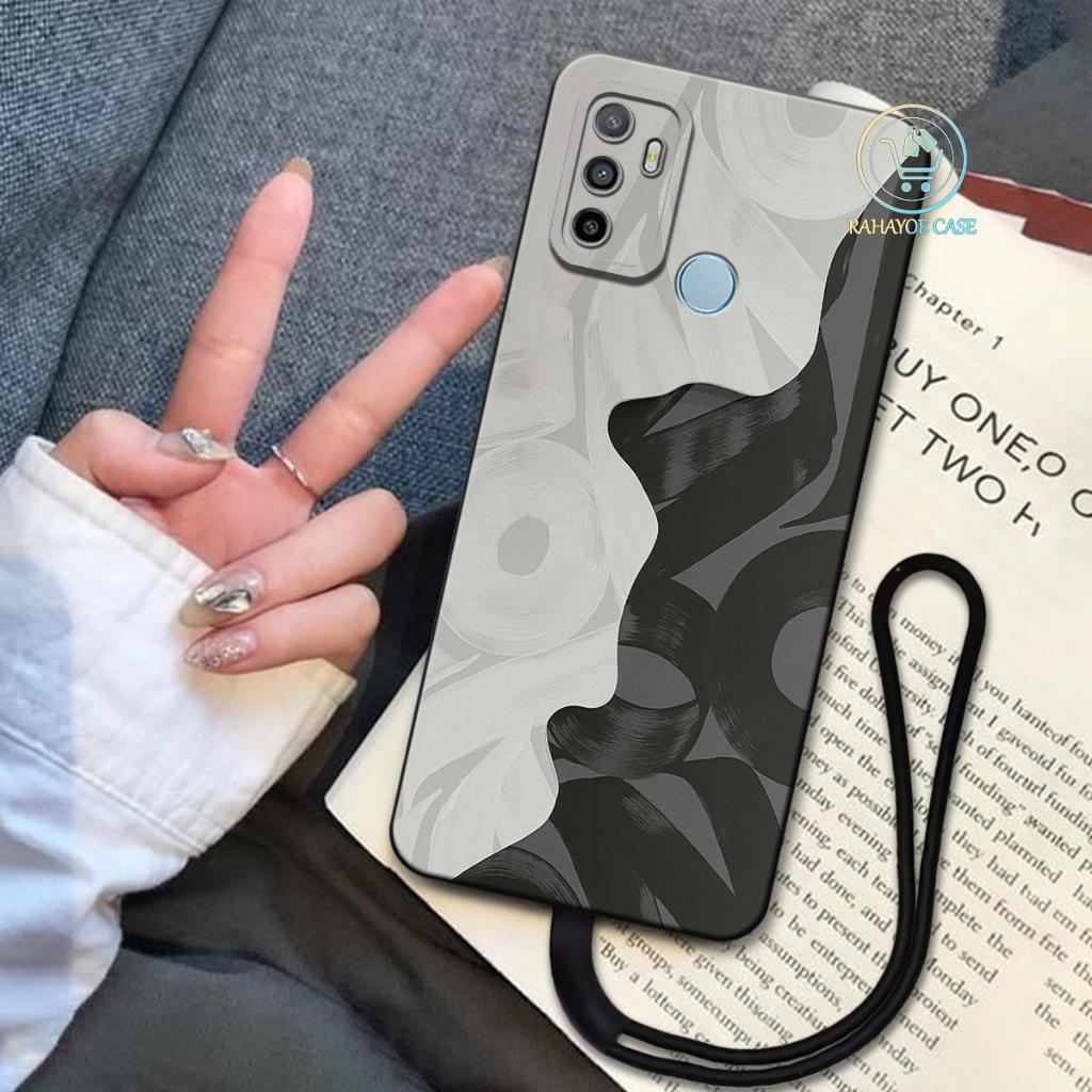 RAHAYOE - Softcase Oppo A53/A33/A53S Terbaru Free Tali Hp Case Oppo A53/A33/A53S Fashion Case Anime 
