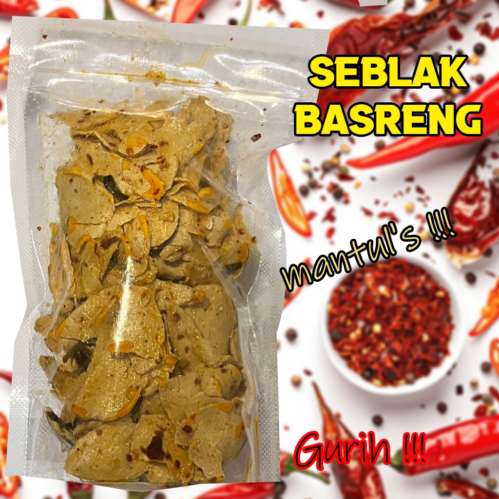 

BASRENG KOIN/KERIPIK BASRENG BUMBU SEBLAK PEDAS DAUN JERUK | SEBLAK BASRENG VIRAL
