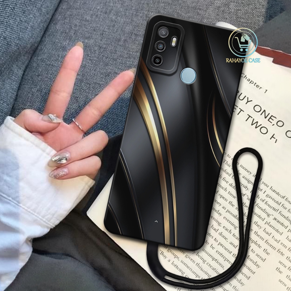 RAHAYOE - Softcase Oppo A53/A33/A53S Terbaru Free Tali Hp Case Oppo A53/A33/A53S Fashion Case Anime 