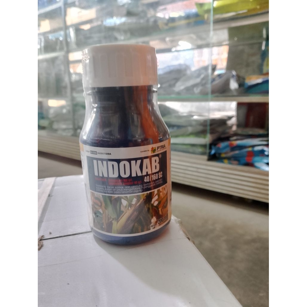 Insektisida Indokarb 40/160SC Kemasan 250ml | Ulat Bor Cabai