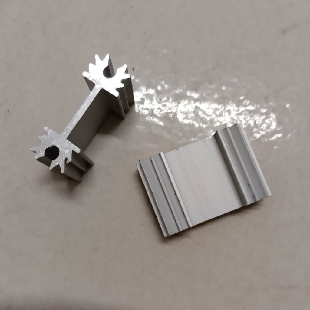 heatsink pendingin transistor mosfet TR mosfet radiator alumunium