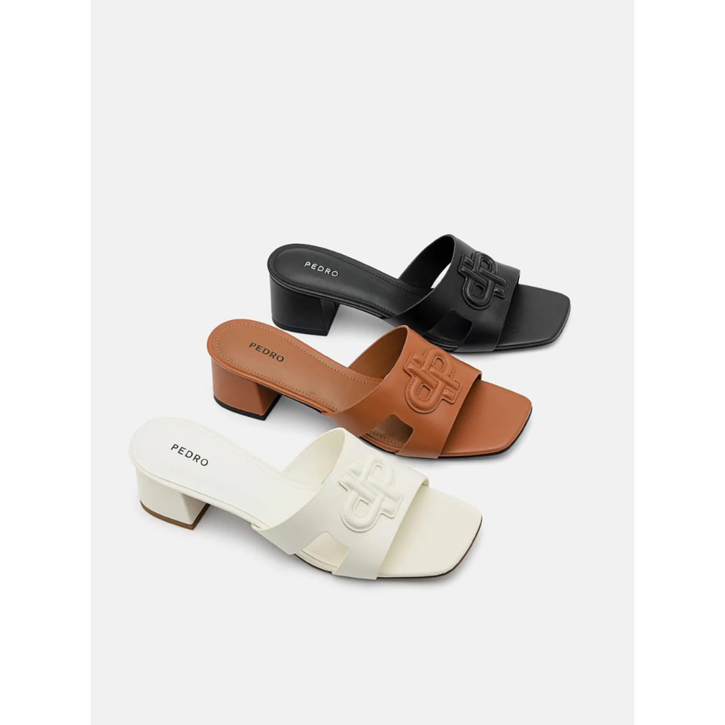 596-1 - SENDAL TUMIT TAHU WANITA SIMPLE - SENDAL TUMIT TAHU 3CM